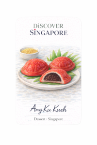 Ang Ku Kueh fridge magnet