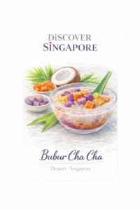 Bubur Cha Cha fridge magnet