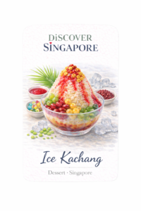 Ice Kachang fridge magnet